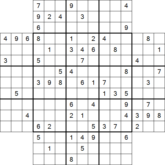 Flower Sudoku - Hard