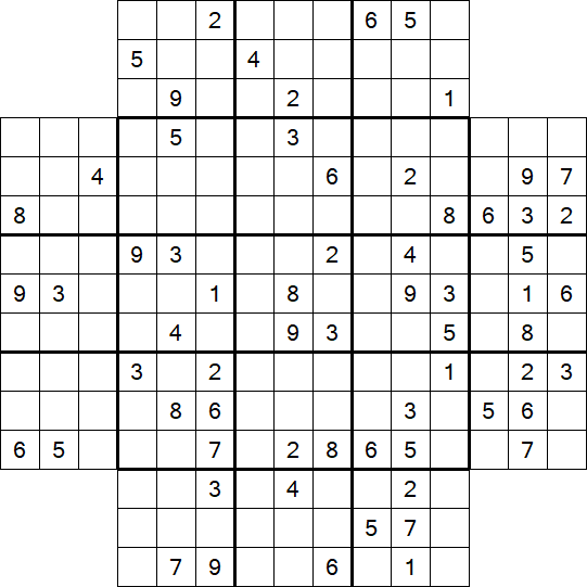 Flower Sudoku - Hard