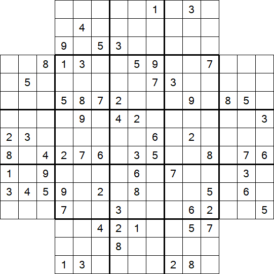 Flower Sudoku - Hard