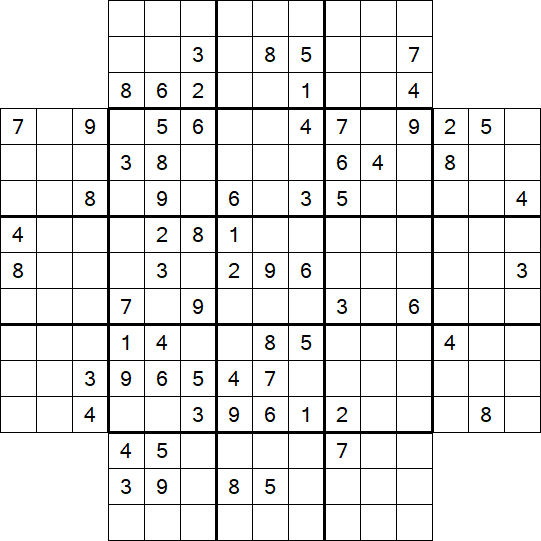 Flower Sudoku - Difficile