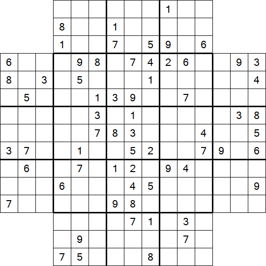 Flower Sudoku - Difícil
