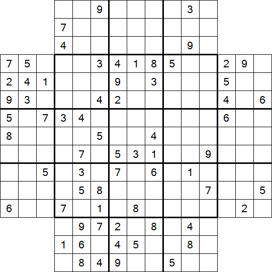 Flower Sudoku - Difícil