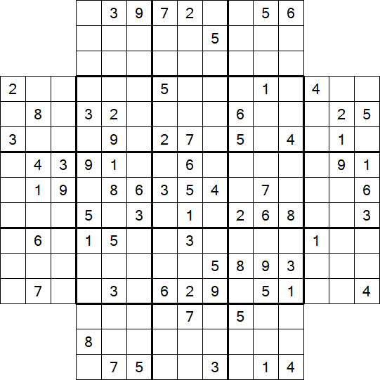 Flower Sudoku - Difícil