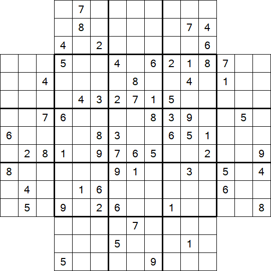 Flower Sudoku - Difícil