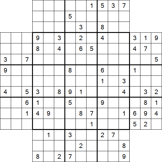 Flower Sudoku - Difícil
