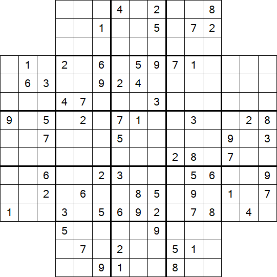 Flower Sudoku - Difícil