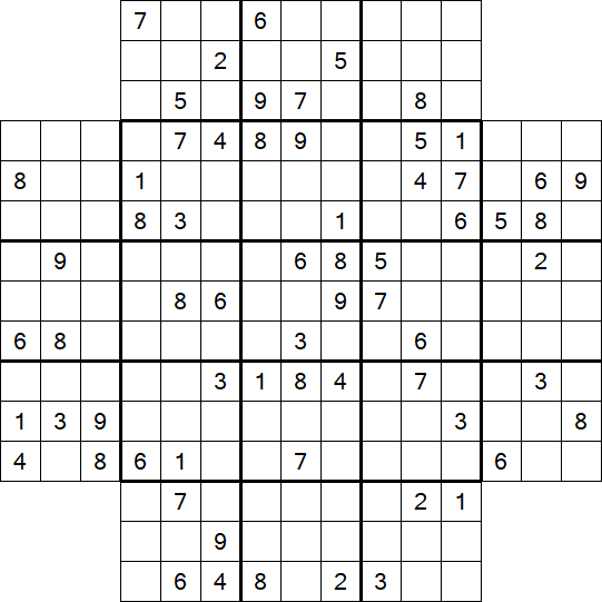 Flower Sudoku - Difícil