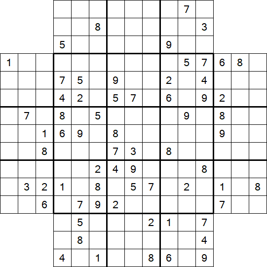 Flower Sudoku - Difícil