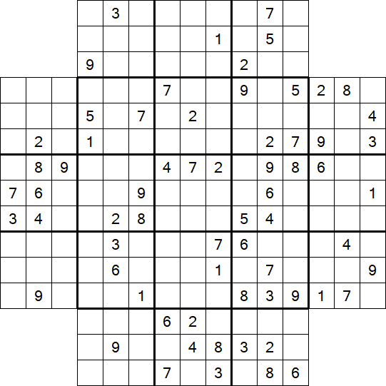 Flower Sudoku - Difícil