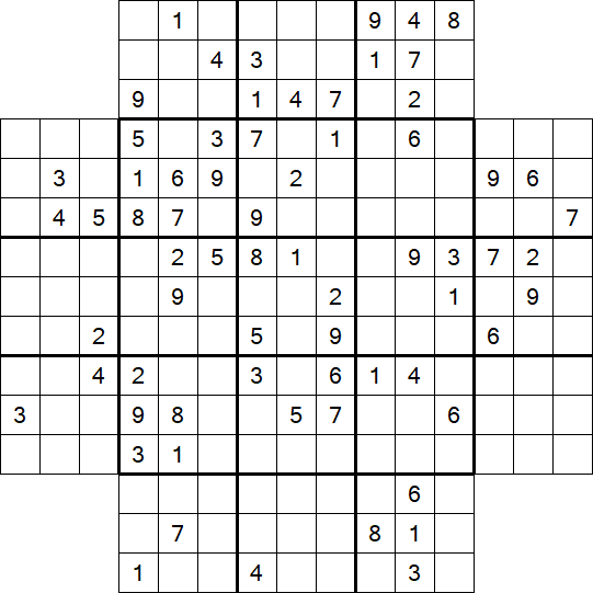 Flower Sudoku - Difícil