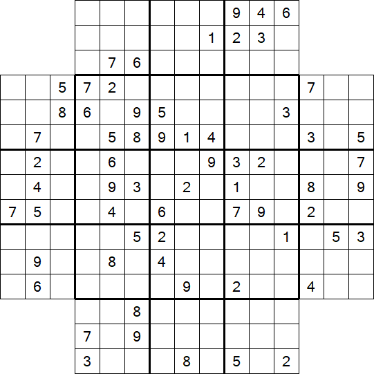 Flower Sudoku - Difícil