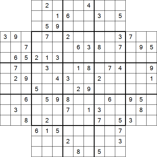 Flower Sudoku - Difícil