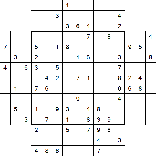 Flower Sudoku - Difícil