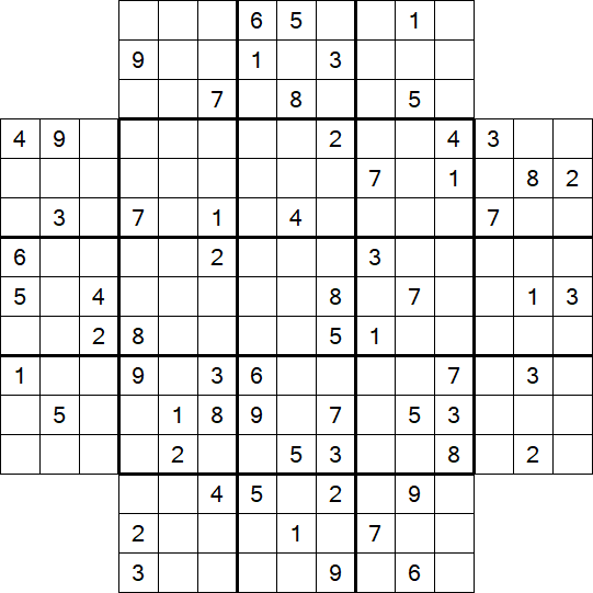 Flower Sudoku - Difícil