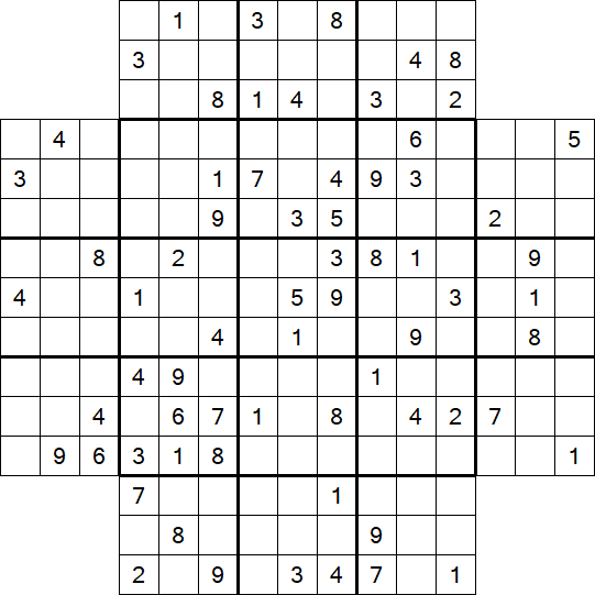 Flower Sudoku - Difícil