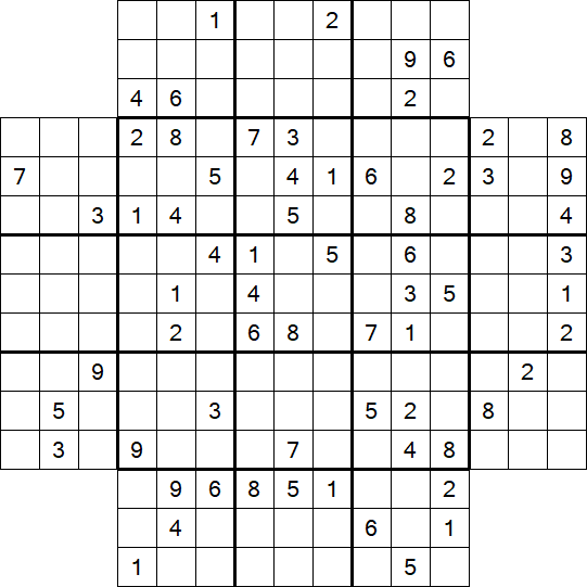 Flower Sudoku - Difficile