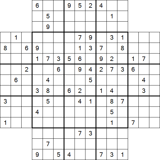 Flower Sudoku - Difficile
