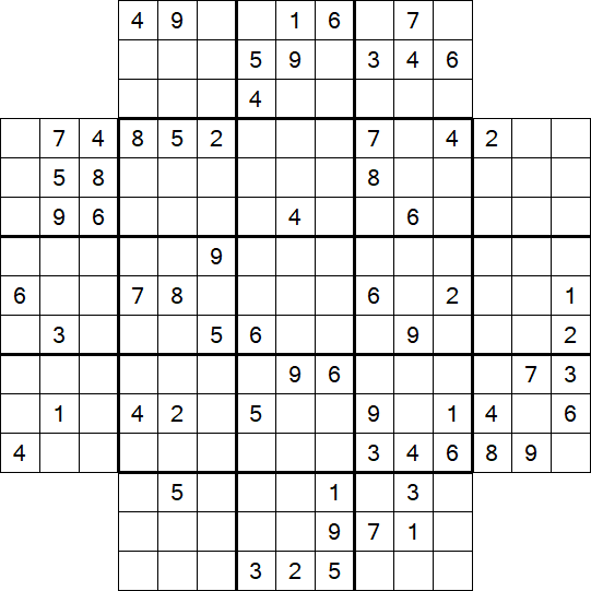 Flower Sudoku - Difficile