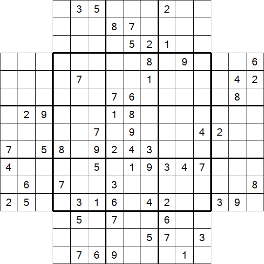 Flower Sudoku - Difficile