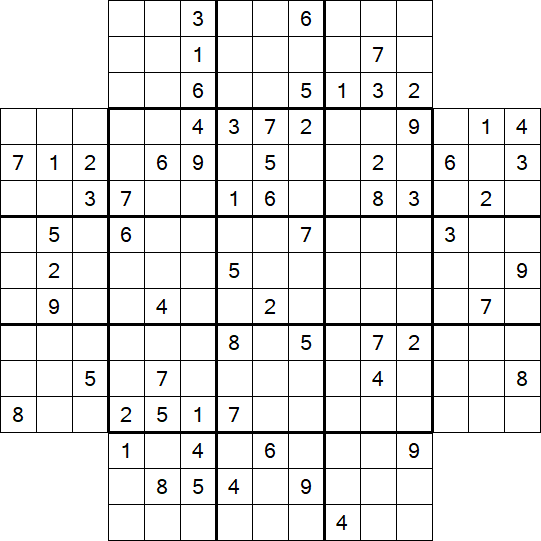 Flower Sudoku - Difícil