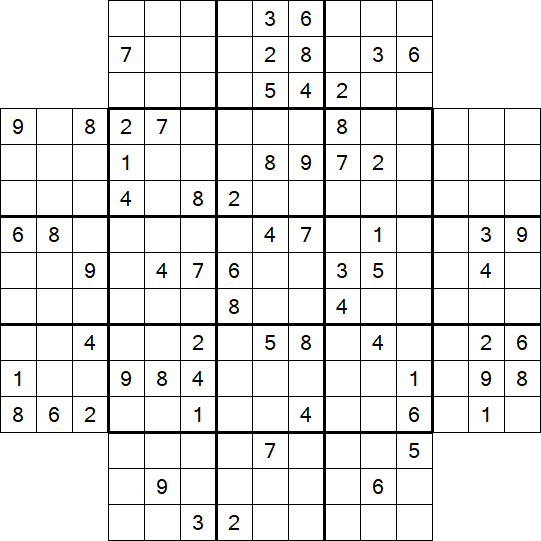 Flower Sudoku - Difficile