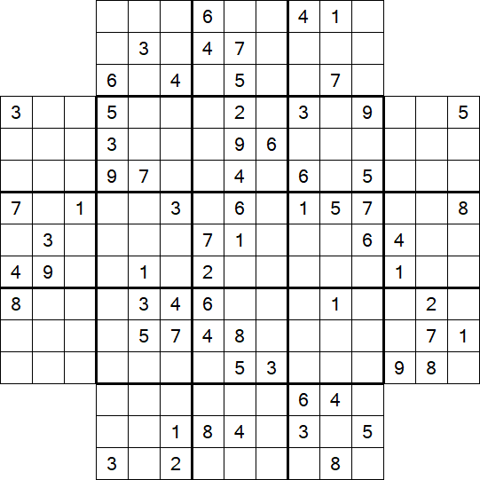 Flower Sudoku - Difficile