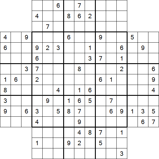 Flower Sudoku - Difficile