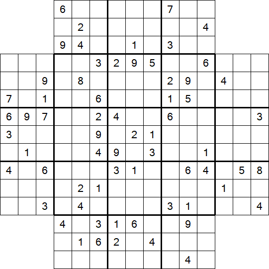 Flower Sudoku - Difficile