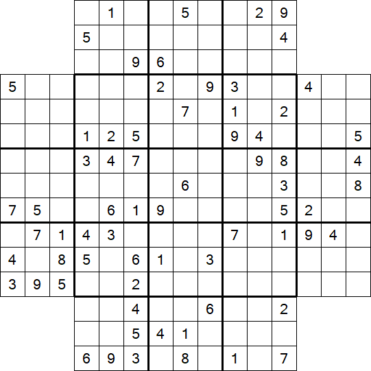 Flower Sudoku - Difficile
