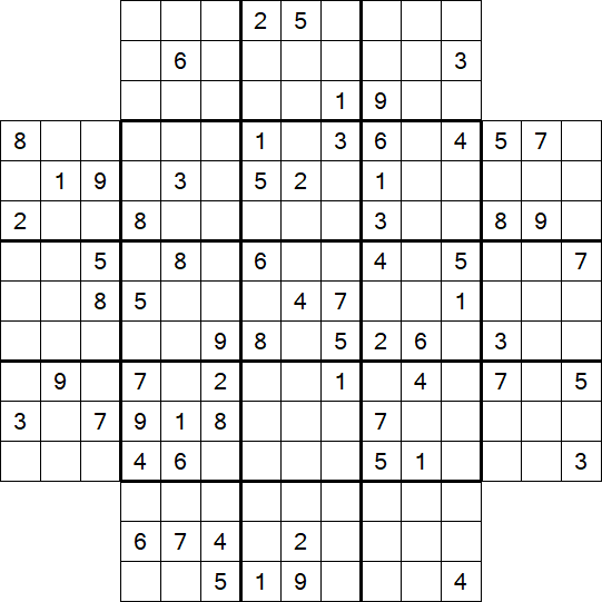 Flower Sudoku - Difficile