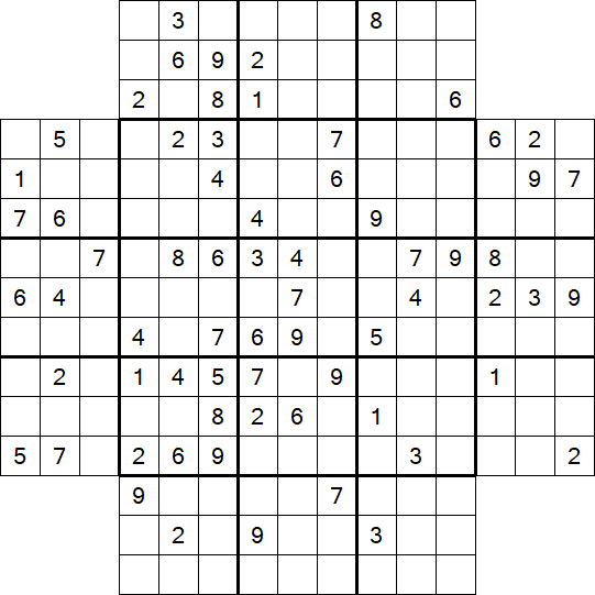 Flower Sudoku - Hard