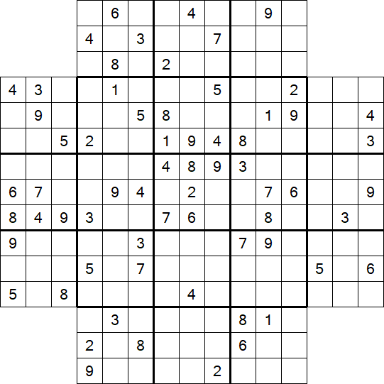Flower Sudoku - Hard