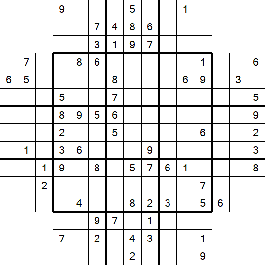 Flower Sudoku - Hard
