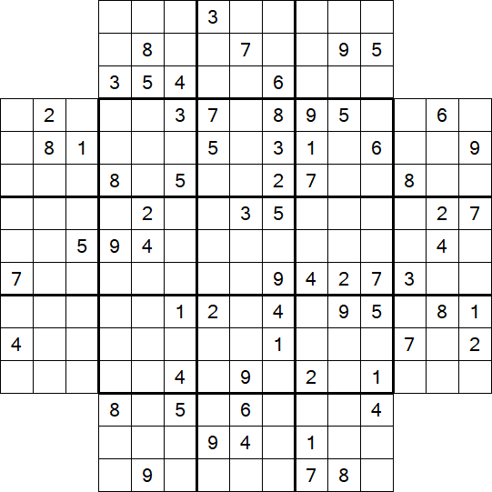 Flower Sudoku - Hard
