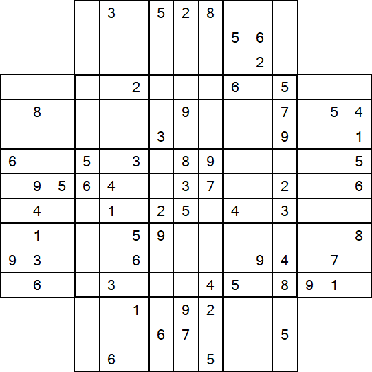 Flower Sudoku - Hard
