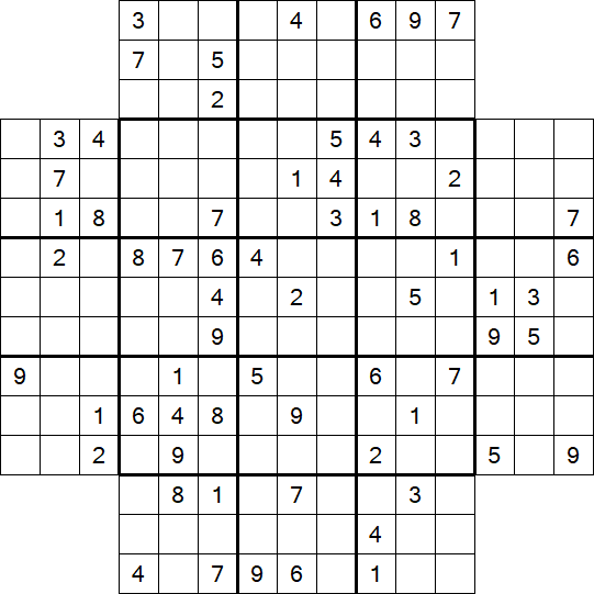 Flower Sudoku - Hard