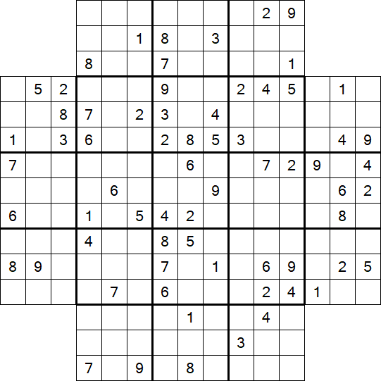 Flower Sudoku - Hard