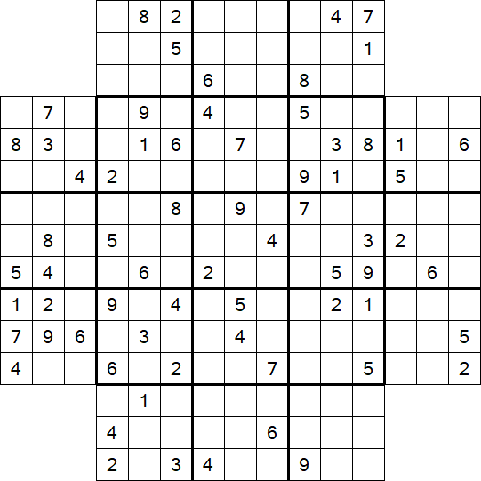 Flower Sudoku - Difficile