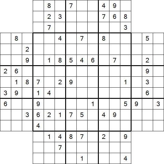 Flower Sudoku - Hard