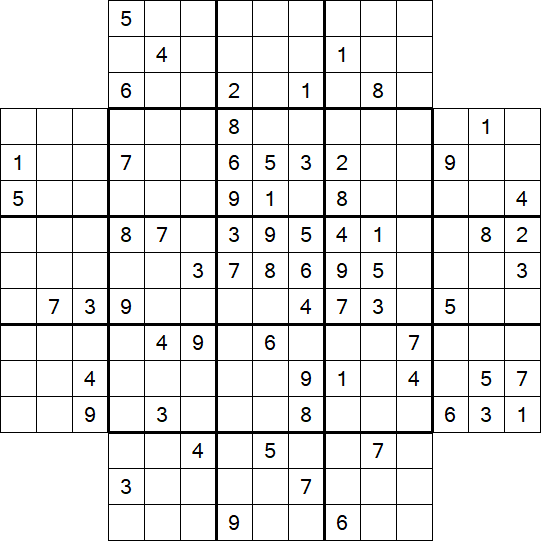 Flower Sudoku - Hard