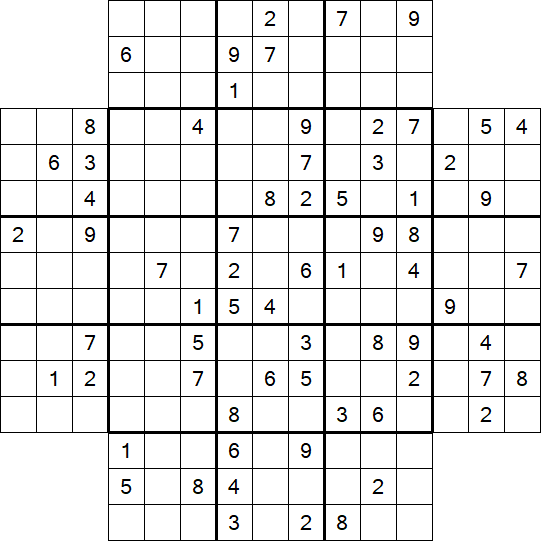 Flower Sudoku - Hard