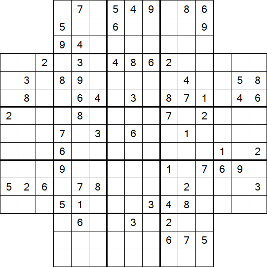 Flower Sudoku - Hard