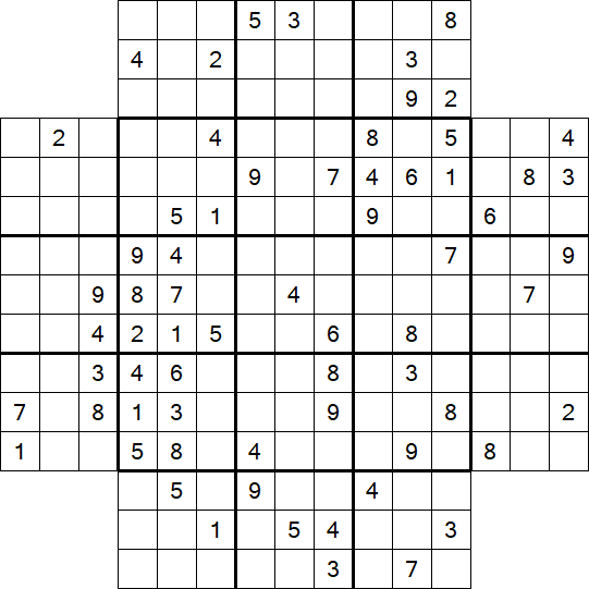 Flower Sudoku - Hard