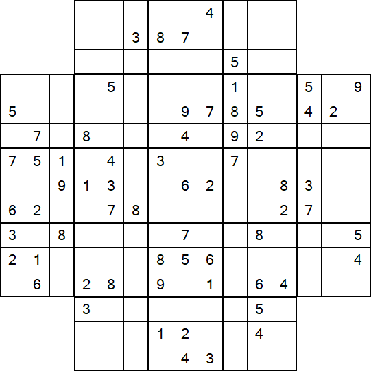 Flower Sudoku - Difícil