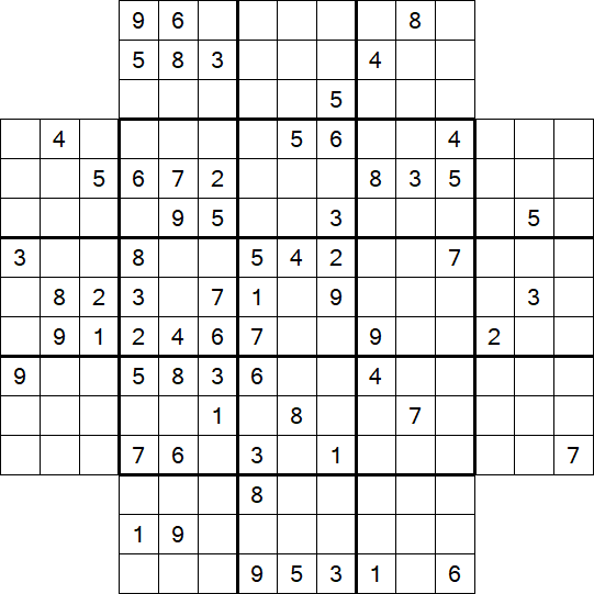 Flower Sudoku - Difícil