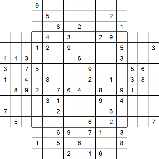 Flower Sudoku - Difícil