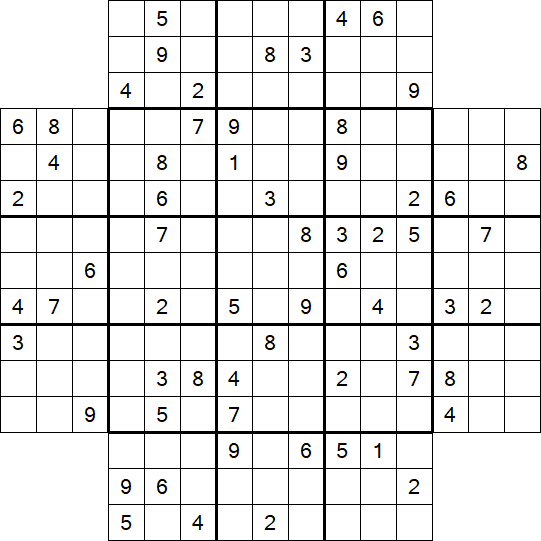 Flower Sudoku - Difícil