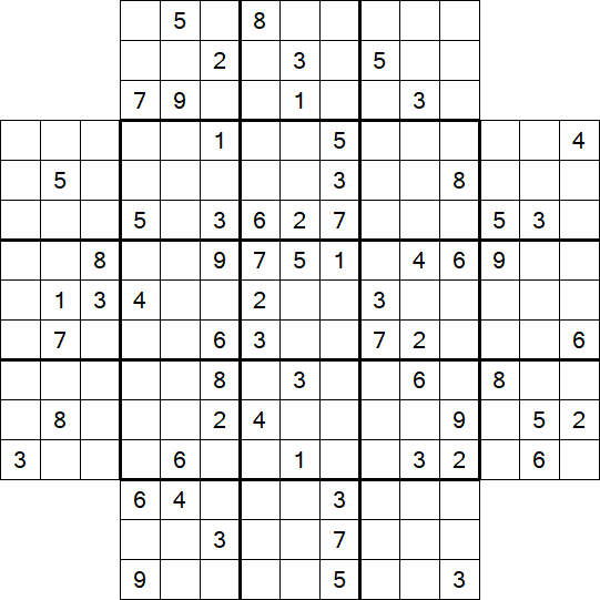 Flower Sudoku - Difícil
