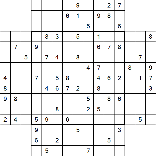 Flower Sudoku - Difícil