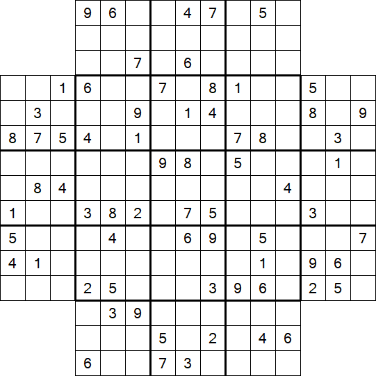 Flower Sudoku - Difícil